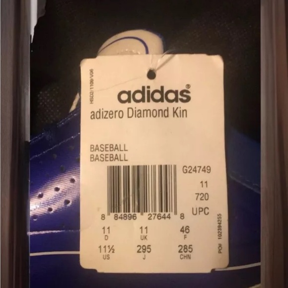 COPY - NWT Adidas Adizero Diamond King baseball cleats - Picture 3 of 6